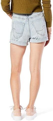 Signature by Levi Strauss & Co. Gold Label Juniors Mom Shorts in Kuwait