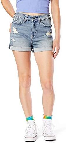 Signature by Levi Strauss & Co. Gold Label Juniors Mom Shorts in Kuwait