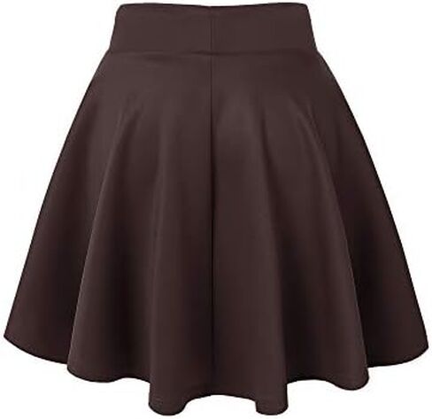 تنورة قصيرة كاجوال واسعة ومتعددة الاستخدامات للسيدات من صنع جوني، XS-3XL، مصنوعة في الولايات المتحدة الأمريكية in Kuwait