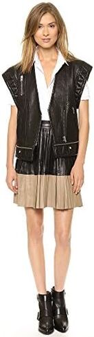 تنورة نسائية بنقشة جلد من Robert Australiiguez بكشكشة ملونة in Kuwait