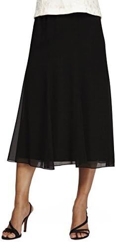 Alex Evenings Women's Tea Length Dress Skirt (Petite Regular Plus Sizes) in Saudi Arabia