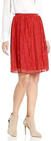 Star Vixen Women's Lace Skater Short Full Skirt in Kuwait