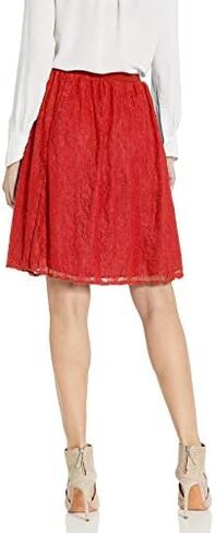 Star Vixen Women's Lace Skater Short Full Skirt in Kuwait