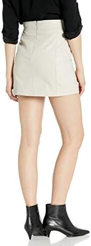 BB DAKOTA Women's Leather Mini Skirt in Kuwait