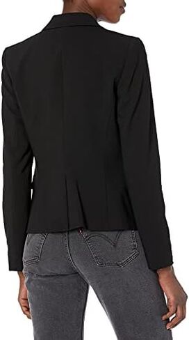 Calvin Klein Women's Two Button Lux Blazer (Petite, Standard, & Plus) in Saudi Arabia