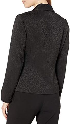 Kasper Women's Shawl Collar Strech Jacquard Fly Away Jacket in Saudi Arabia