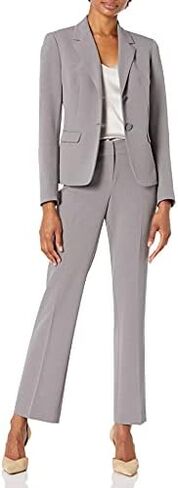 جاكيت وبنطلون من الكريب ذو ياقة بزرين من NINE WEST للسيدات in Kuwait