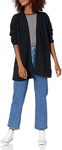 Goodthreads Women's Oversized Boucle Shaker Stitch Cardigan Sweater in Kuwait