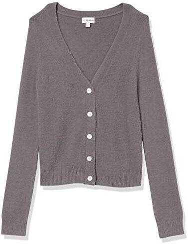 The Drop Women's Francine V-Neck Button Front Cozy Cardigan in Saudi Arabia