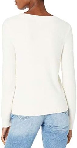 The Drop Women's Francine V-Neck Button Front Cozy Cardigan in Saudi Arabia