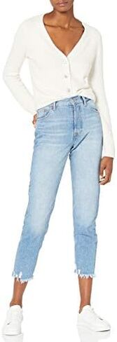 The Drop Women's Francine V-Neck Button Front Cozy Cardigan in Saudi Arabia