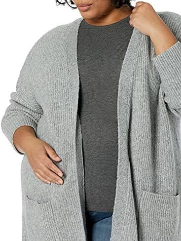 Goodthreads Women's Oversized Boucle Shaker Stitch Cardigan Sweater in Kuwait