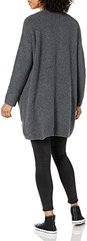 Goodthreads Women's Oversized Boucle Shaker Stitch Cardigan Sweater in Kuwait