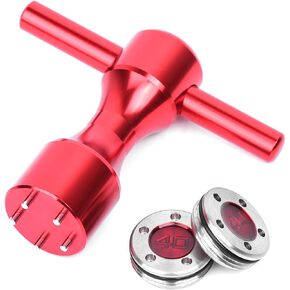 Golf Head weight 2pcs. 5g Golf Custom Weights+Red Wrench Fit Titleist Scotty Cameron Putters Newport (5g)