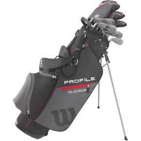 WILSON Men's Profile Platinum Complete Golf Club Package Set - Right Handeded, Stand Bag in Saudi Arabia