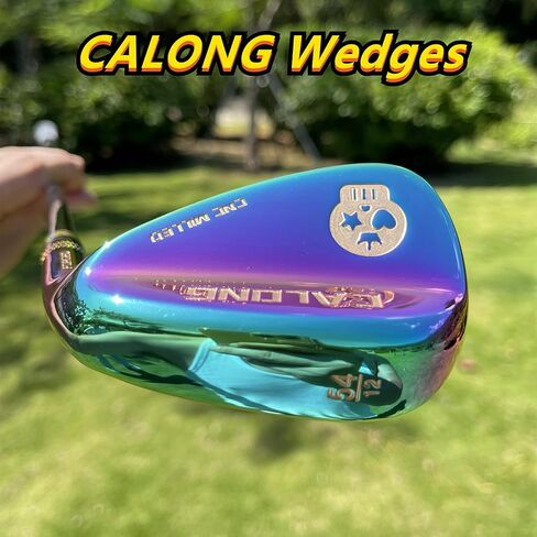 CALONG Golf Wedges S20C Forged Skull Sand Wedges for Men Right Hand 48 50 52 54 56 58 60 Degree Milled Face for More Spin Pitching Lob Golf Clubs  in Saudi Arabia