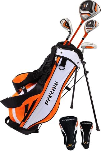 شركة PreciseGolf مجموعة نادي الغولف Precise X7 Junior الكاملة للأطفال - 3 فئات عمرية للأولاد والبنات - اليد اليمنى واليد اليسرى! in Kuwait