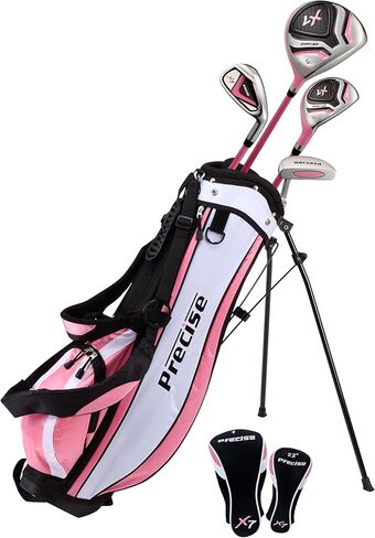 شركة PreciseGolf مجموعة نادي الغولف Precise X7 Junior الكاملة للأطفال - 3 فئات عمرية للأولاد والبنات - اليد اليمنى واليد اليسرى! in Kuwait