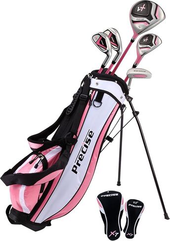 شركة PreciseGolf مجموعة نادي الغولف Precise X7 Junior الكاملة للأطفال - 3 فئات عمرية للأولاد والبنات - اليد اليمنى واليد اليسرى! in Kuwait