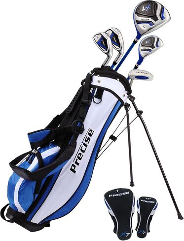 شركة PreciseGolf مجموعة نادي الغولف Precise X7 Junior الكاملة للأطفال - 3 فئات عمرية للأولاد والبنات - اليد اليمنى واليد اليسرى! in Kuwait