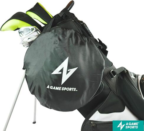 شبكة تقطيع الجولف الرياضية منبثقة مع حصيرة - شبكات تدريب الجولف للفناء الخلفي | ملحقات الجولف الداخلية/الخارجية لدقة التقطيع وممارسة التأرجح in Kuwait