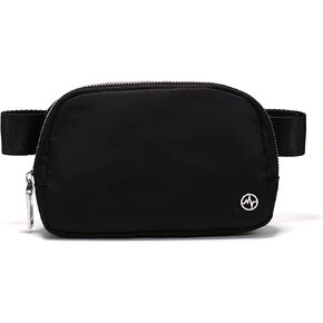 Pander Unisex Belt Bag Fanny Pack for Women with Adjustable Strap, Small Waist Pouch for Workout Running Traveling Hiking