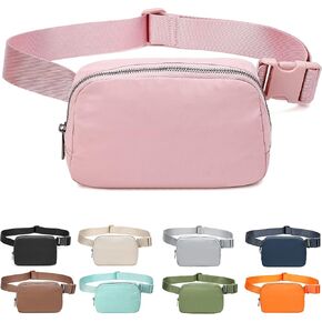 Fanny Belt Bag Waist Pack Crossbody Bags Bum Bag for Running Hiking Travel Workout Adjustable Strap for Women-Khaki in Saudi Arabia