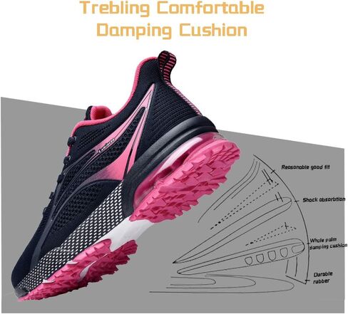 Lamincoa Womens Running Shoes Athletic Women Sneakers Non Slip Womens Tennis Shoes in Saudi Arabia