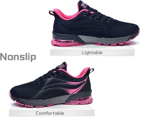 Lamincoa Womens Running Shoes Athletic Women Sneakers Non Slip Womens Tennis Shoes in Saudi Arabia