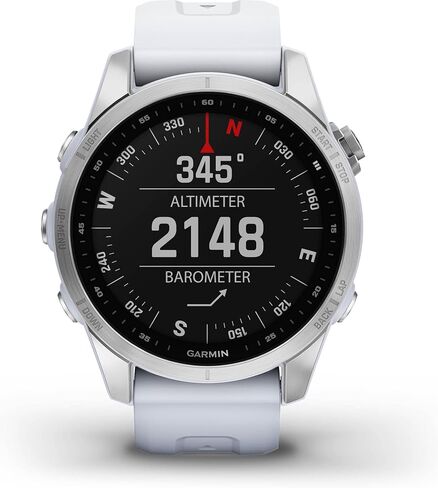 Garmin fenix 7X Sapphire Solar, Larger sized adventure smartwatch, with Solar Charging Capabilities, rugged outdoor watch with GPS, touchscreen, wellness features, black DLC titanium with black band in Saudi Arabia