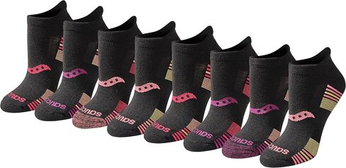 Saucony Women's Performance Heel Tab Athletic Socks (8 & 16 Pairs) in Saudi Arabia