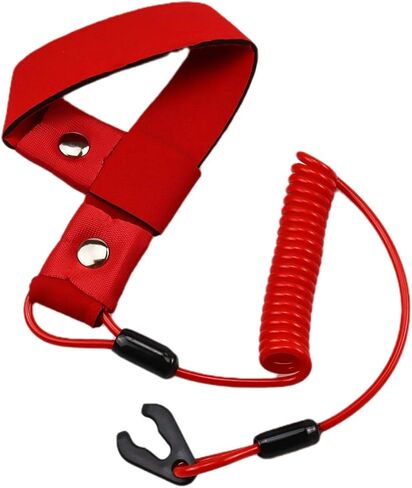 ZOOKOTO 2pcs Outboard Replacement Engine Stop Lanyard Motor Safety Rope Kill Switch Key Lanyard for Yamaha Tohatsu Outboard Motors in Kuwait