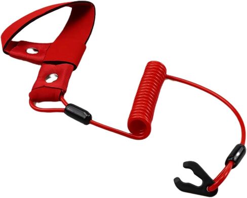 ZOOKOTO 2pcs Outboard Replacement Engine Stop Lanyard Motor Safety Rope Kill Switch Key Lanyard for Yamaha Tohatsu Outboard Motors in Kuwait