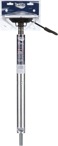Attwood SP-3204 Lock’N-Pin ¾-inch Pin Post, Power Pedestal, Adjustable Height 24 to 30 Inches, Integral Seat Mount, Threaded in Saudi Arabia