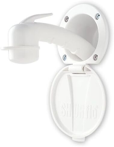Ambassador Marine Universal Collection All Plastic Recessed Shower, White in Saudi Arabia