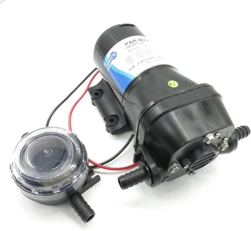 Jabsco 31631-1092 3.8 GPM 12 Volt PAR-Max 4 Rinse Pump for Quiet Flush Toilet in Saudi Arabia
