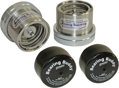 Bearing Buddy Stainless Steel Bearing Protectors (2.717) With Bras - Pair in Saudi Arabia