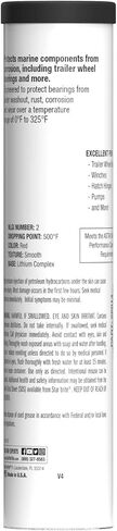 STAR BRITE Trailer Wheel Bearing Grease NLG#2 - Advanced Marine-Grade Protection Against Rust, Corrosion & Water Washout in Saudi Arabia