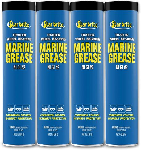 STAR BRITE Trailer Wheel Bearing Grease NLG#2 - Advanced Marine-Grade Protection Against Rust, Corrosion & Water Washout in Saudi Arabia