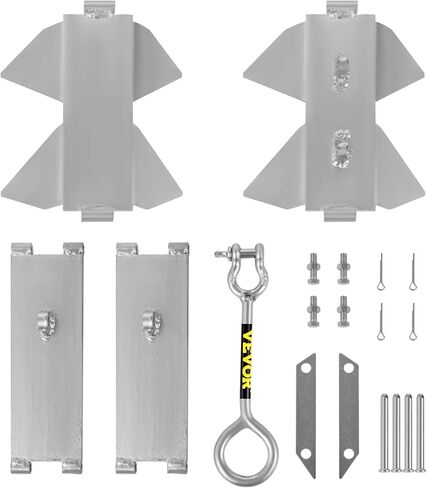مرساة صندوق VEVOR للقوارب، مرساة قابلة للطي والإمساك، مرساة مكعبة من الفولاذ المجلفن، مرساة صندوقية شديدة التحمل، مرساة صندوقية للقوارب العائمة مع تصميم قابل للطي للرسو البحري in Kuwait