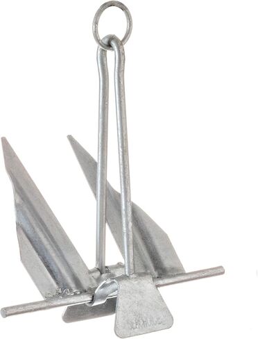 Seachoice Utility Anchor with Slip Ring Shank – Hot-Dipped Galvanized Steel or PVC Coated – Multiple Sizes in Saudi Arabia