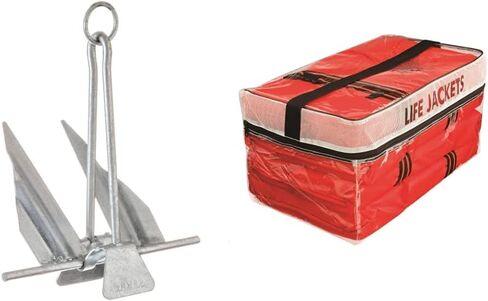 Seachoice Utility Anchor with Slip Ring Shank – Hot-Dipped Galvanized Steel or PVC Coated – Multiple Sizes in Saudi Arabia
