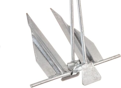 Seachoice Utility Anchor with Slip Ring Shank – Hot-Dipped Galvanized Steel or PVC Coated – Multiple Sizes in Saudi Arabia