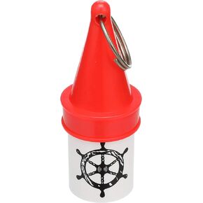 Seachoice High-Visibility Floating Key Buoy with Dry Storage