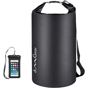 OMGear Waterproof Dry Bag Backpack Phone Pouch 40L/30L/20L/10L/5L Floating Dry Sack for Kayaking Boating Outdoors Activities