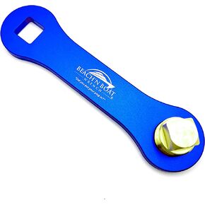 Elite Engineering USA Beach'N Boat استنزاف التوصيل وجع لقابس NPT 1/2 بوصة، يتضمن قابس نحاسي احتياطي in Kuwait