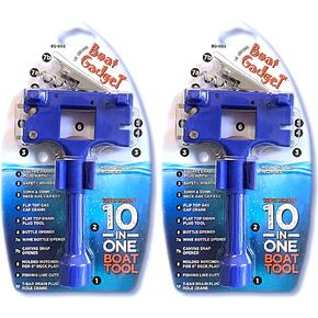 أداة القارب - تتضمن أداة القارب 10 في 1 فتاحة زجاجات البيرة والنبيذ، وصفارة الأمان، وقاطع خط الصيد، ومفتاح غطاء الغاز البحري والأدوات الأساسية الأخرى - فكرة رائعة لأصحاب القوارب in Kuwait
