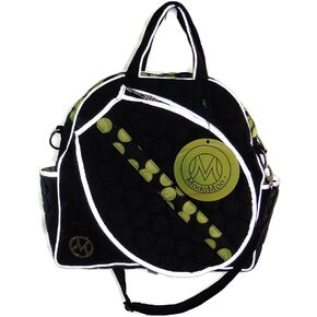 ModaMoo Womens Reflective Tennis Bag, Designed in New York, Black in Kuwait