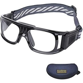 Sports Goggles Glasses Men Racquetball Basketball Football Eyewear Protective Glasses Shock Collision Lens Replaceable in Kuwait