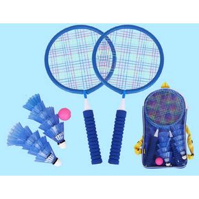 Trained Premium Quality Badminton Rackets, Pair of 2 Rackets, Lightweight & Sturdy, with 5 LED SHUTTLECOCKS, Carrying Bag Included in Kuwait